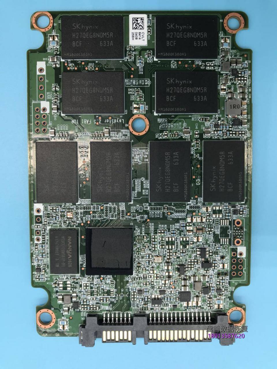 英特尔ssd5400s固态硬盘掉盘无法识别不读盘了主控sm2258g数 英特尔SSDSC2KF256H6固态硬盘掉盘无法识别不读盘了主控SM2258G数据恢复完美成功