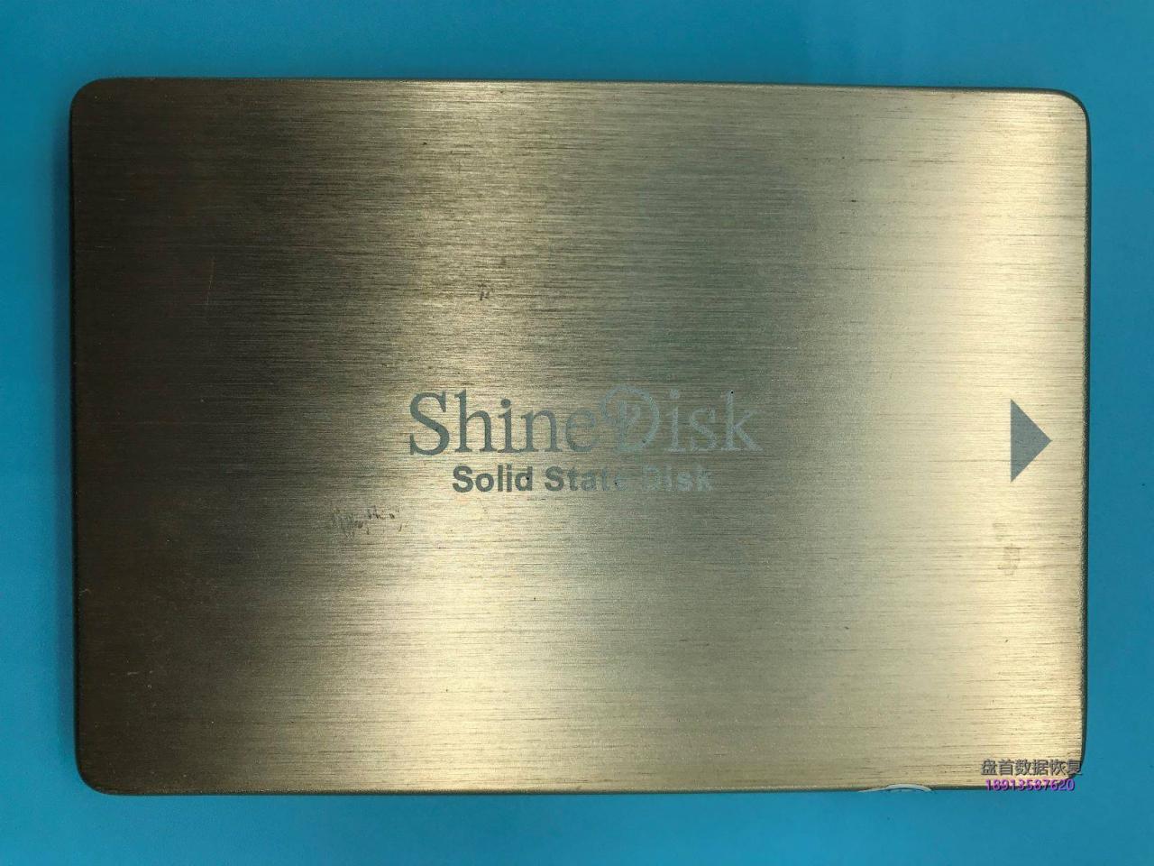 SM2246XT主控无法识别不读盘成功恢复云储ShineDisk M667 120g固态硬盘