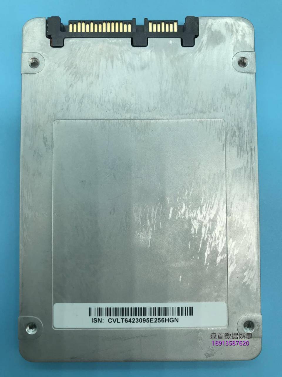 英特尔ssd5400s固态硬盘掉盘无法识别不读盘了主控sm2258g数 英特尔SSDSC2KF256H6固态硬盘掉盘无法识别不读盘了主控SM2258G数据恢复完美成功