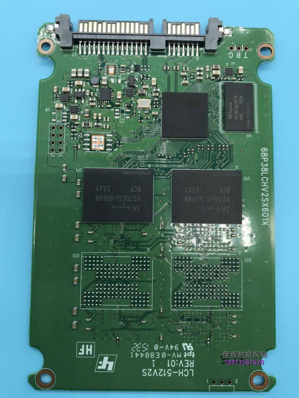 建兴lch-128v2s掉盘卡死在开机画面无法识别到固态硬盘数 建兴LCH-128V2S掉盘卡死在开机画面无法识别主控型号SM2246XT固态硬盘数据恢复成功