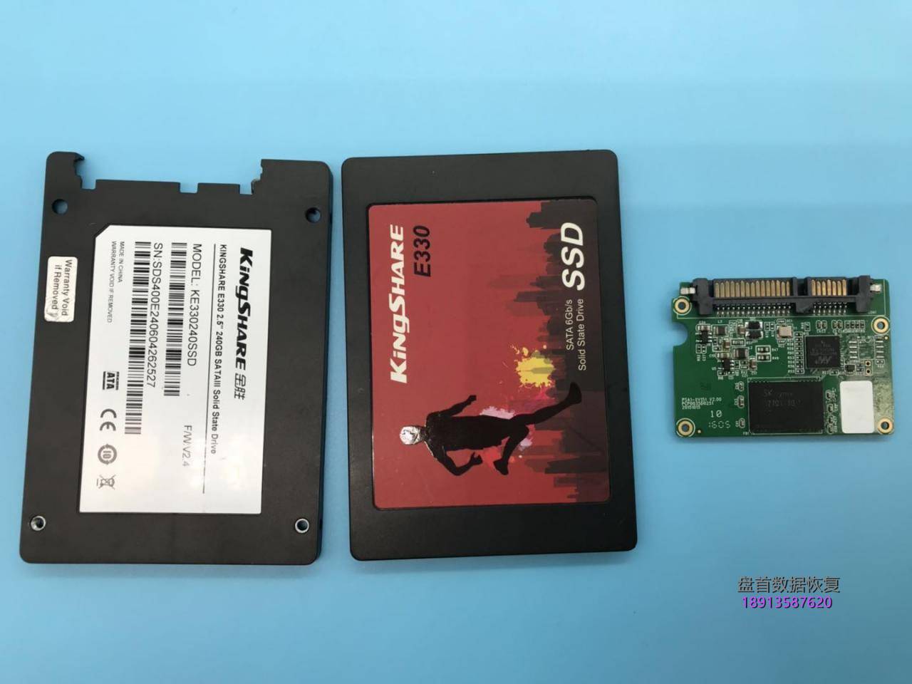 金胜e330-240g-ssd固态硬盘掉盘不识别主控marvell88nv1120芯片数据恢复 金胜E330 240G SSD固态硬盘掉盘不识别主控Marvell88NV1120芯片数据恢复完美