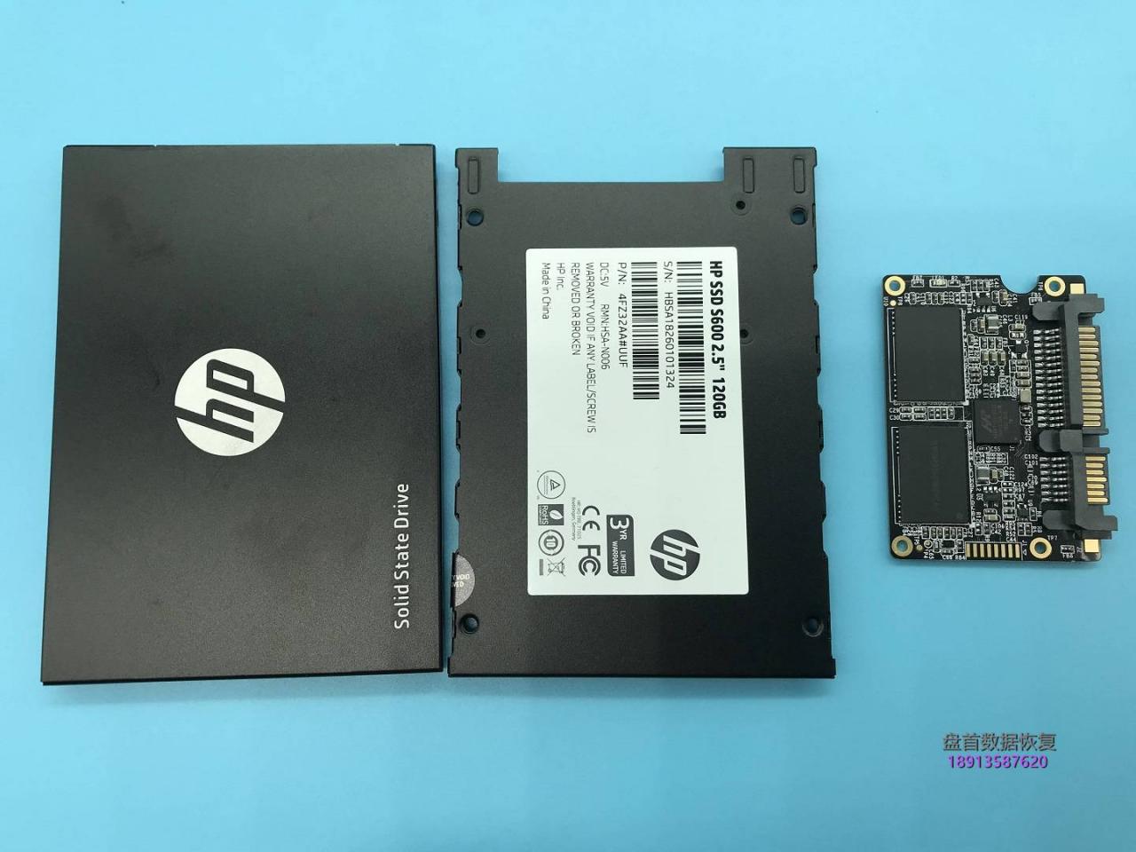 HP S600固态硬盘88NV1120掉固件无法识别开机卡死在LOGO界面掉盘无法识别数据恢复成功