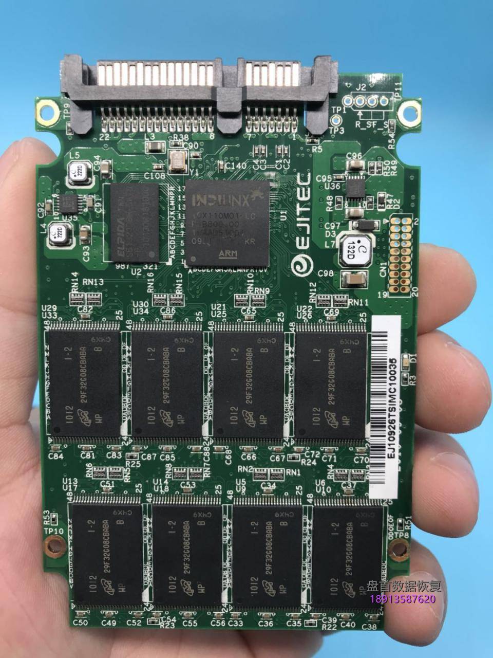 捷泰科ejs1000-64gssd固态硬盘掉盘不认盘无法识别数据恢复 捷泰科EJS1000 64GSSD固态硬盘掉盘不认盘无法识别数据恢复成功