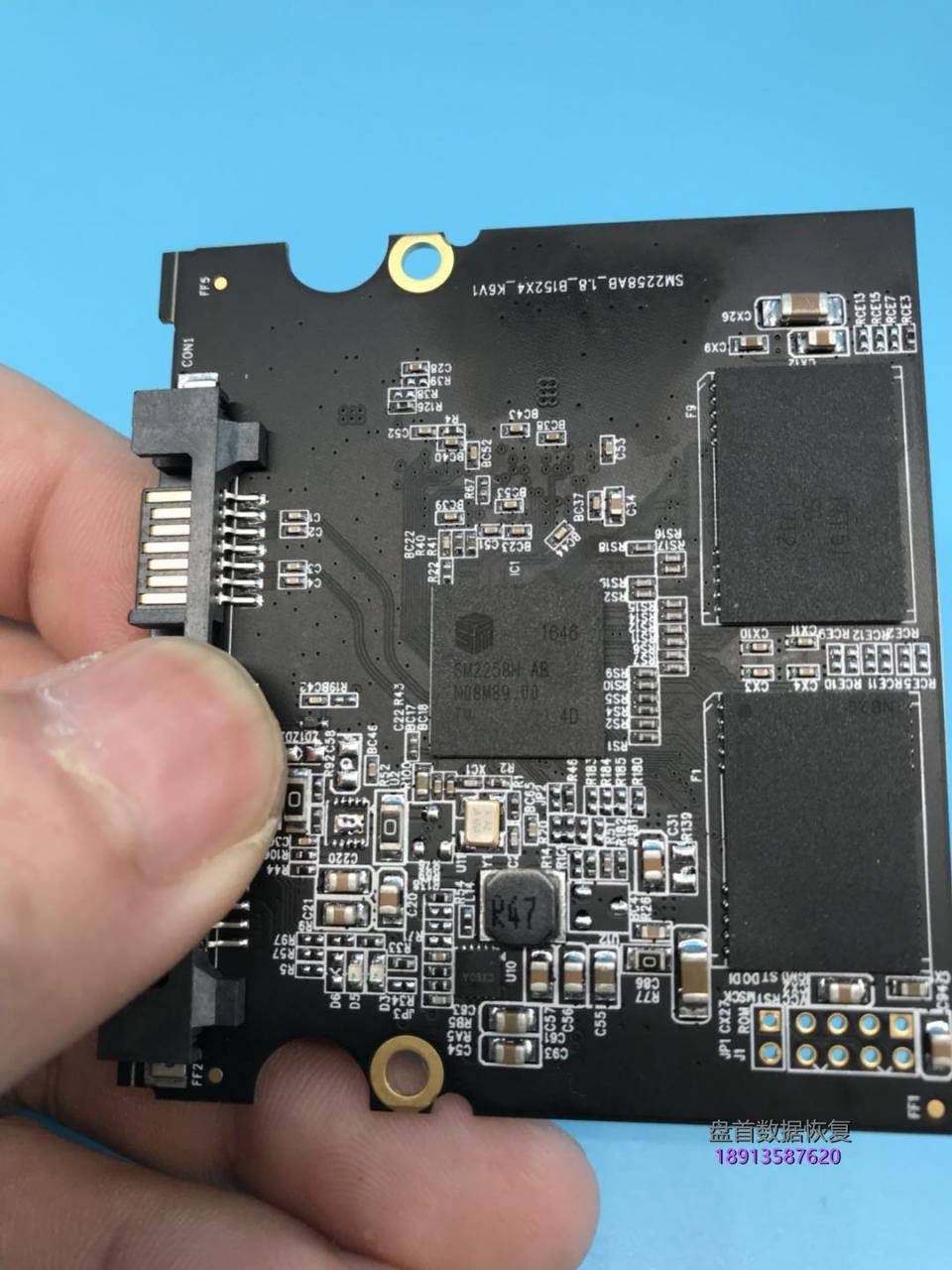 光威gloway悍将512g主控sm2258h掉盘无法识别使用pc3000-ssd数据恢复软 光威(Gloway)悍将512G主控SM2258H掉盘无法识别使用PC3000 SSD数据恢复软件恢复成功