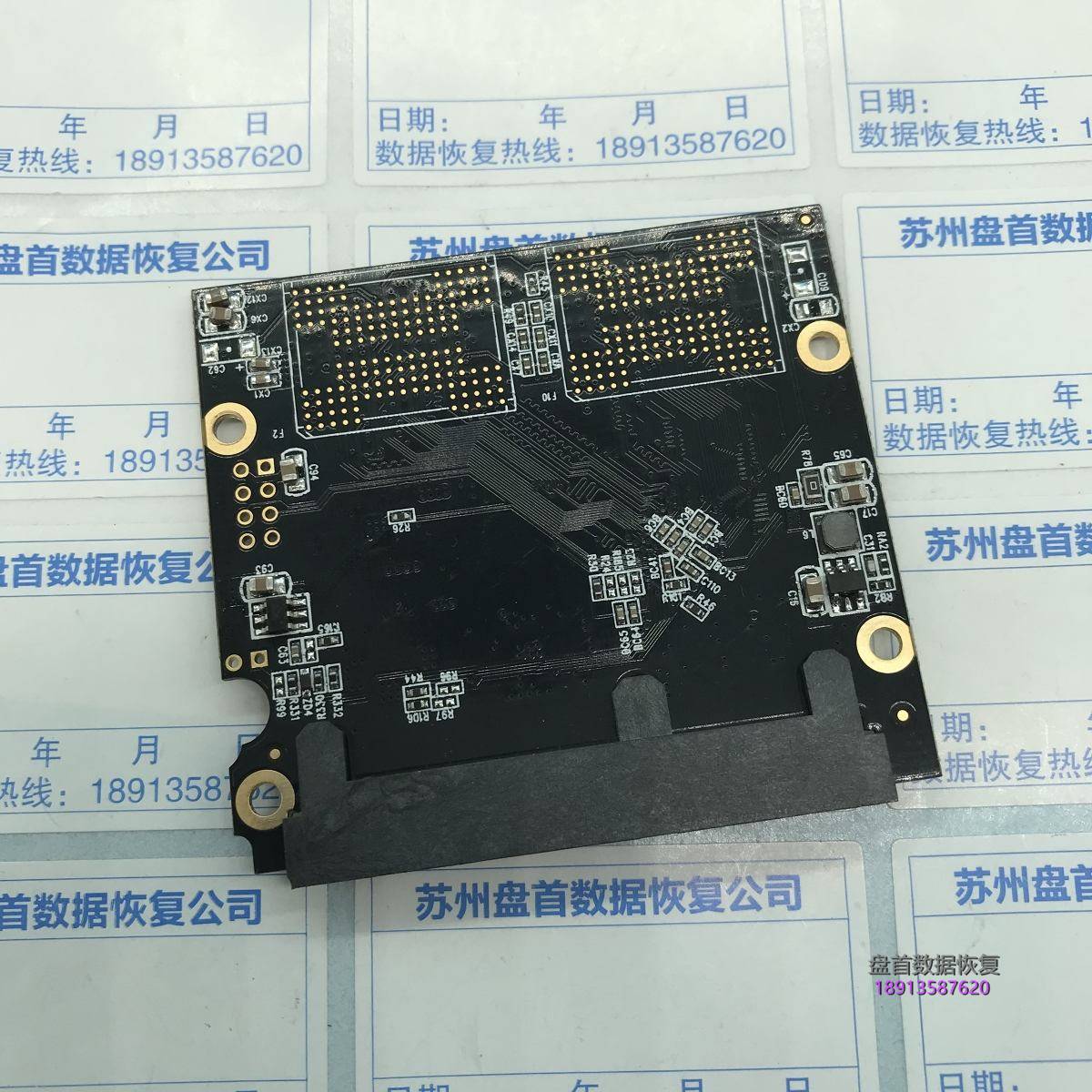 SM2258XT主控芯片损坏导致SSD无法识别无法读取数据恢复成功