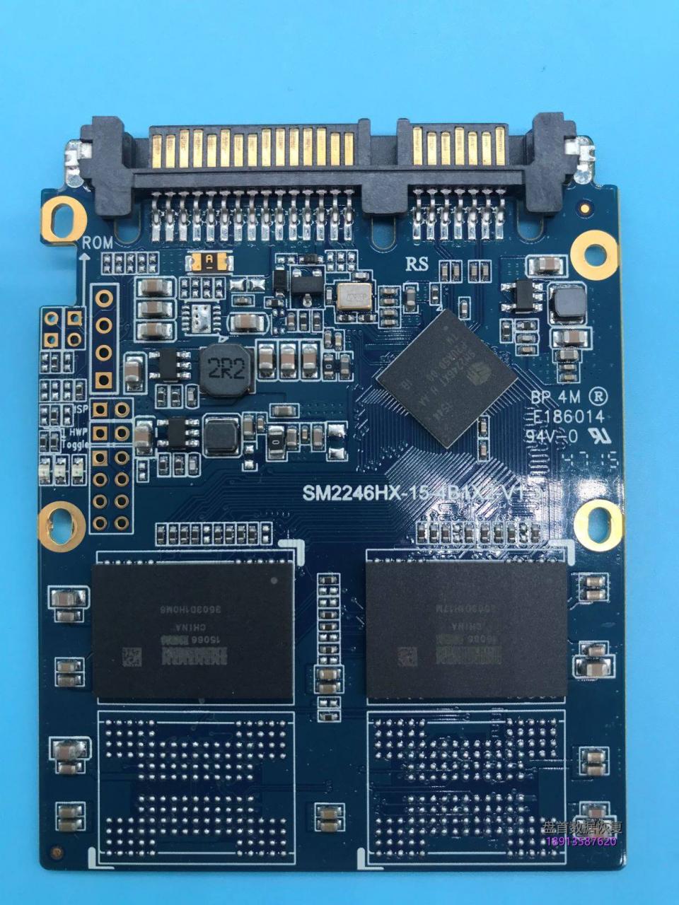 SM2246XT方正飞天SSD突然坏了无法识别读不到数据SSD修复成功