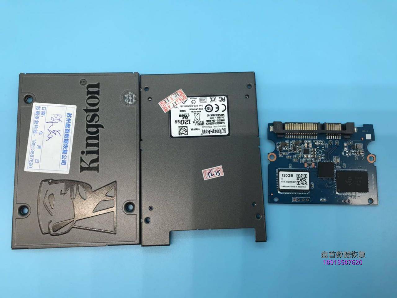 kingston金士顿sa400s37固态硬盘数据恢复成功主控型号cp33238b是ps3111 kingston金士顿SA400S37固态硬盘数据恢复成功主控型号CP33238B是PS3111主控芯片