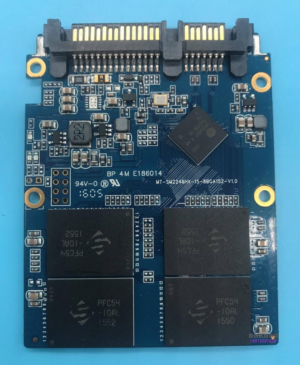 SSD固态硬盘不读盘修复SM2246XT主控亿储120G无法识别