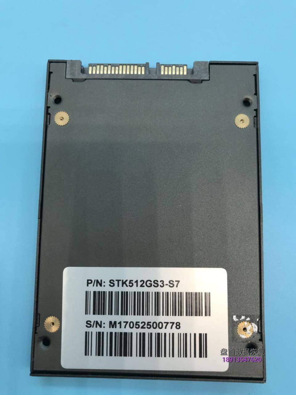 光威gloway悍将512g主控sm2258h掉盘无法识别使用pc3000-ssd数据恢复软 光威(Gloway)悍将512G主控SM2258H掉盘无法识别使用PC3000 SSD数据恢复软件恢复成功