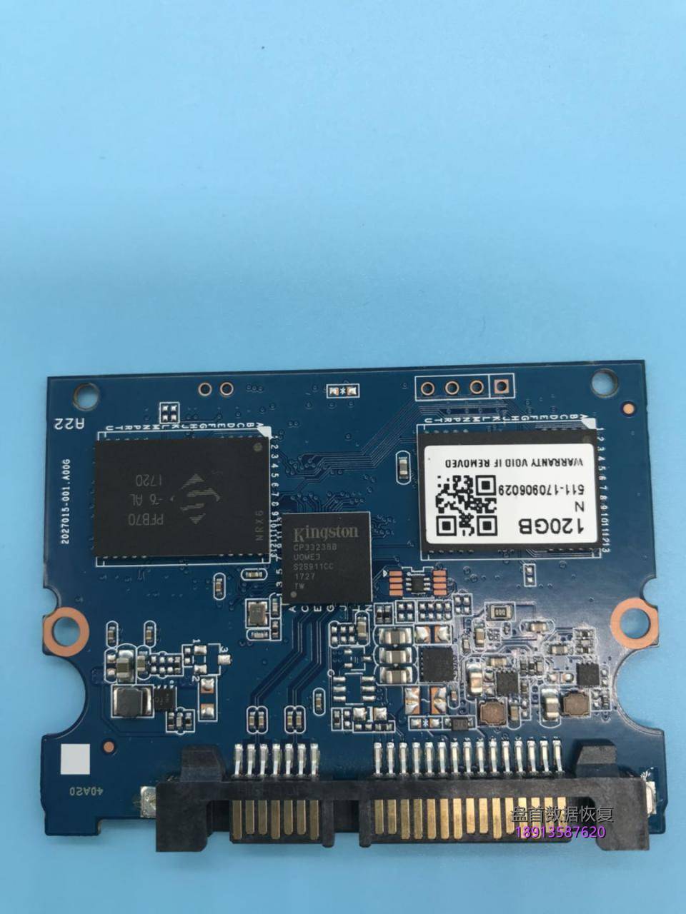 金士顿sa400s37固态硬盘变成satafirm-s11主控型号为cp33238bps3111数据完美 金士顿SA400S37固态硬盘变成satafirm s11主控型号为CP33238B(PS3111)数据完美恢复