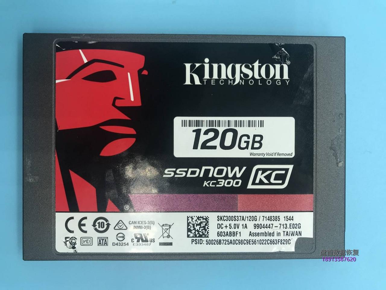 SandForce(20026BB)0.0MB不读盘修复金士顿KC300固态硬盘SF-2281VB4主控无法识别数据恢复