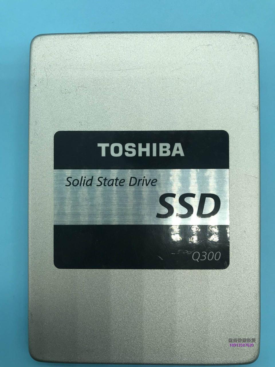 TOSHIBA东芝Q300 HDTS724掉盘王突然找不到盘无法识别无法读取TC58NC1000GSB(PS3110)主控数据恢复完美