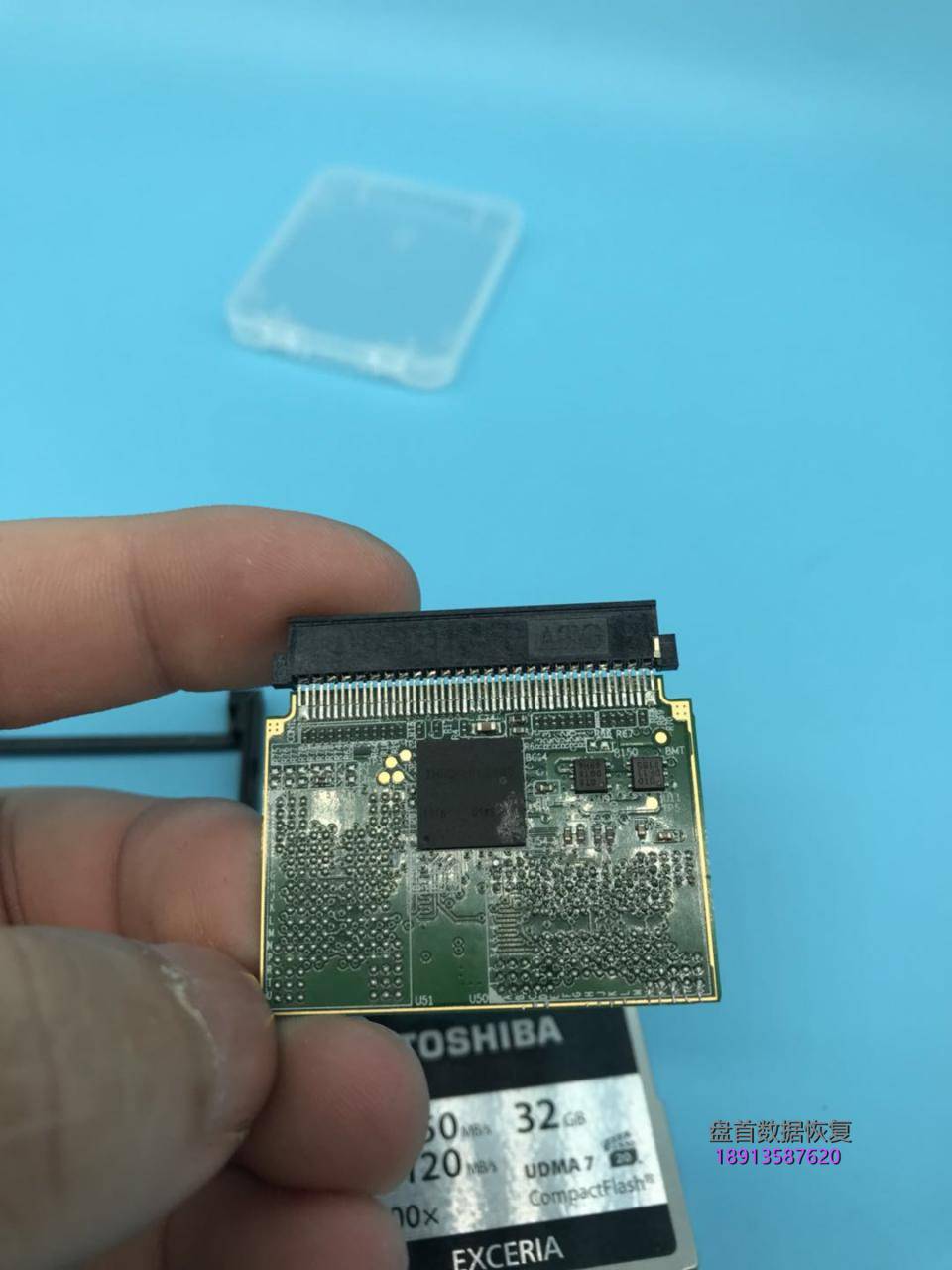 东芝exceria-1000x-32gb-高速cf卡-无法识别数据恢复成功 东芝EXCERIA 1000X 32GB 高速CF卡 无法识别数据恢复成功