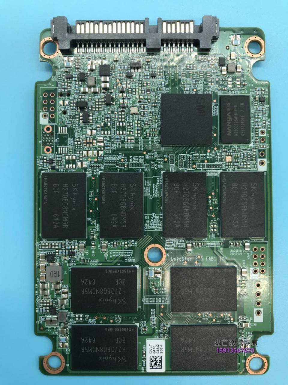 英特尔ssdsc2kf256h6l-256g-ssd固态硬盘掉盘无法识别数据恢复成功 英特尔SSDSC2KF256H6L-256G SSD固态硬盘掉盘无法识别数据恢复成功