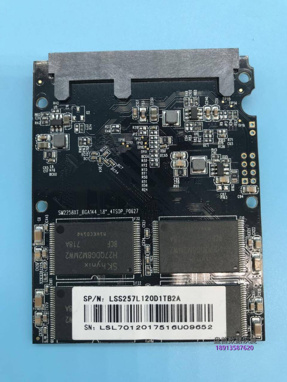 lenovo联想sl700固态硬盘sm2258xt主控硬盘掉盘bsy长忙无法识别ssd固 Lenovo联想SL700固态硬盘SM2258XT主控硬盘掉盘BSY长忙无法识别SSD固态硬盘数据恢复成功