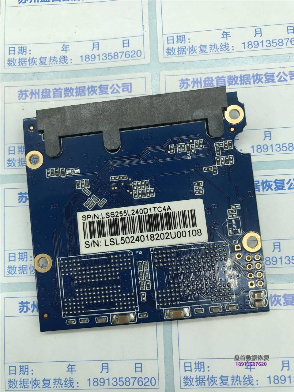 联想SL500无法识别PC3000显示BSY忙状态SM2258XT主控的SSD固态硬盘数据恢复成功