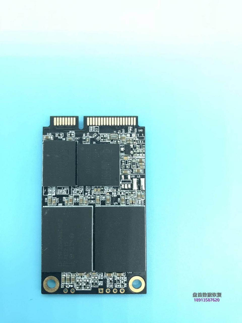 影驰战将M128G型号JMF667H主控SSD固态硬盘掉盘后不能读取数据无法识别数据恢复成功