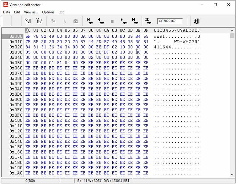 PC-3000 Data Extractor RAID版案例研究:苹果磁盘阵列的RAW方式恢复数据