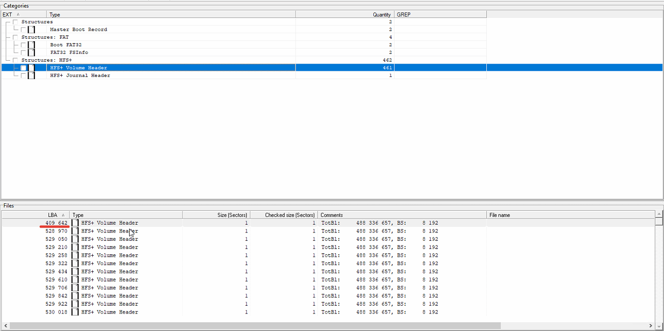 PC-3000 Data Extractor RAID版案例研究:苹果磁盘阵列的RAW方式恢复数据