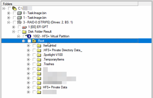 PC-3000 Data Extractor RAID版案例研究:苹果磁盘阵列的RAW方式恢复数据