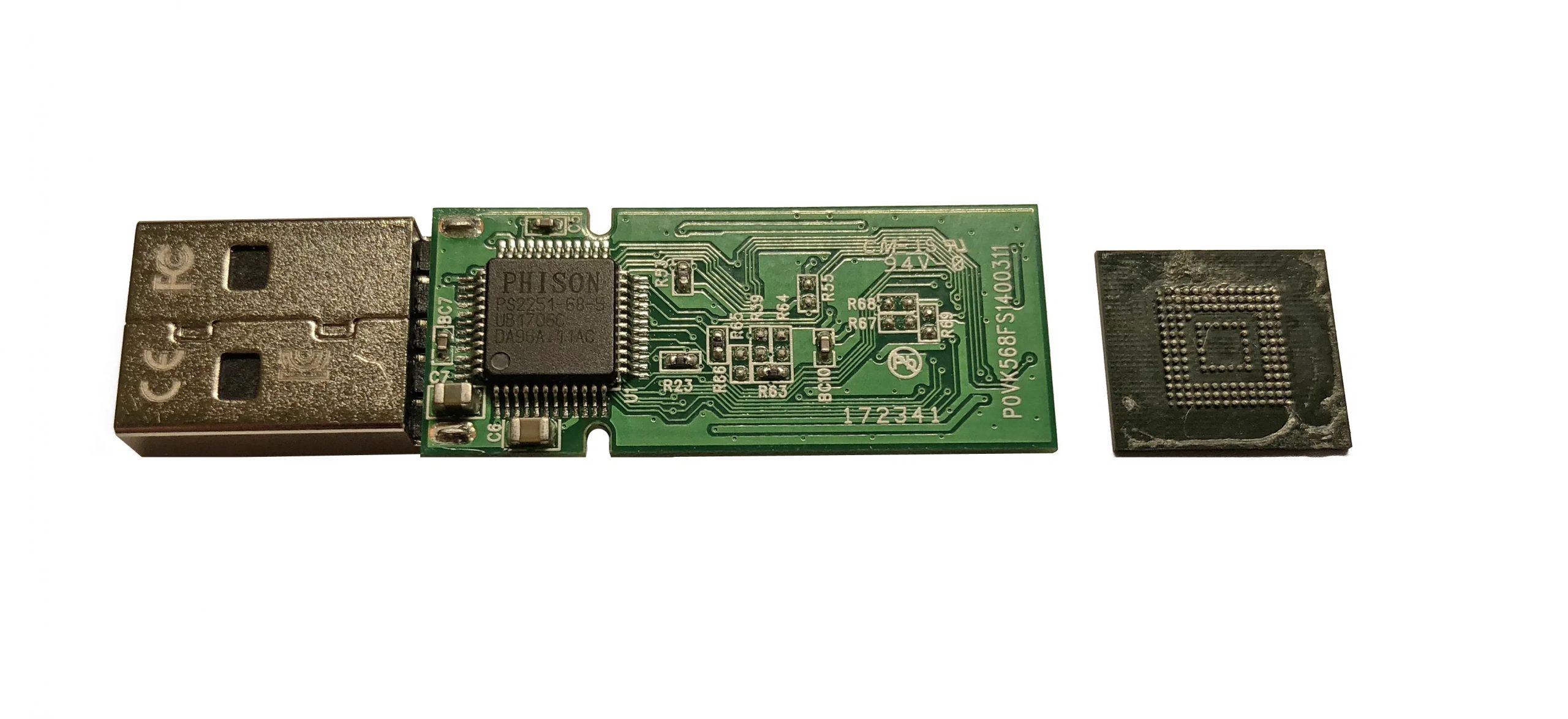 PC-3000 Flash如何将COB(黑牛屎芯片)的存储芯片从NAND闪存驱动器中恢复数据