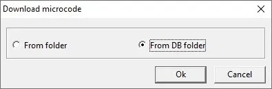 PC-3000 SAS如何使用“下载微码”功能更改固件,型号和供应商