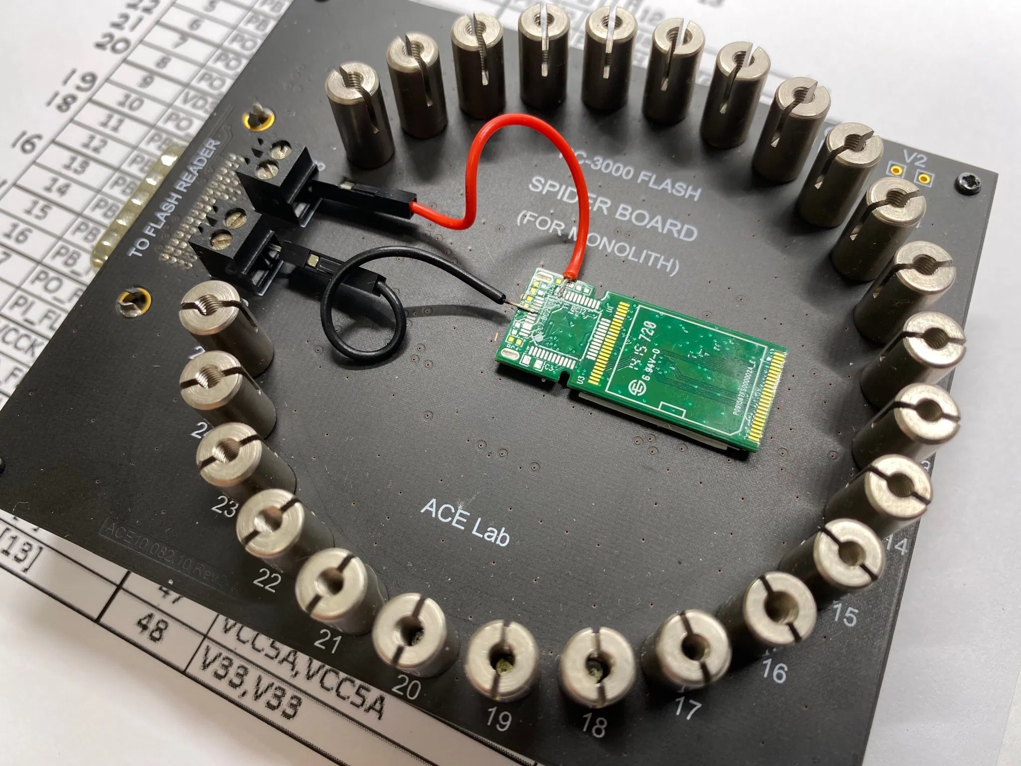 PC-3000 Flash如何将COB(黑牛屎芯片)的存储芯片从NAND闪存驱动器中恢复数据