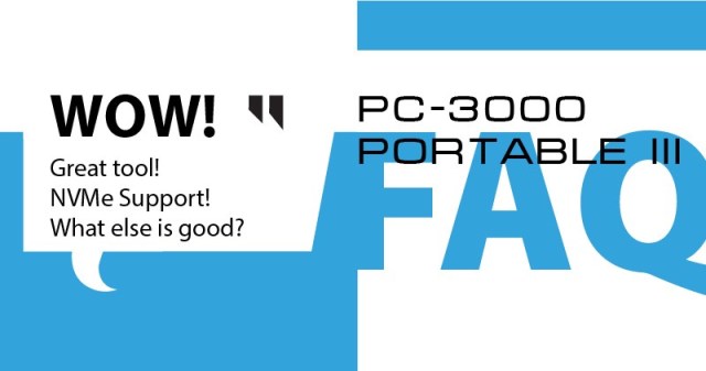 PC-3000 faq_facebook PC-3000 Portable III很棒的工具! NVMe支持! 还有什么好?