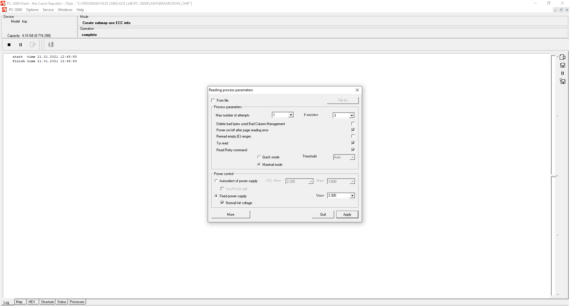 PC3000 Flash从NAND Flash设备恢复数据的最大成功率的主要数据校正方法