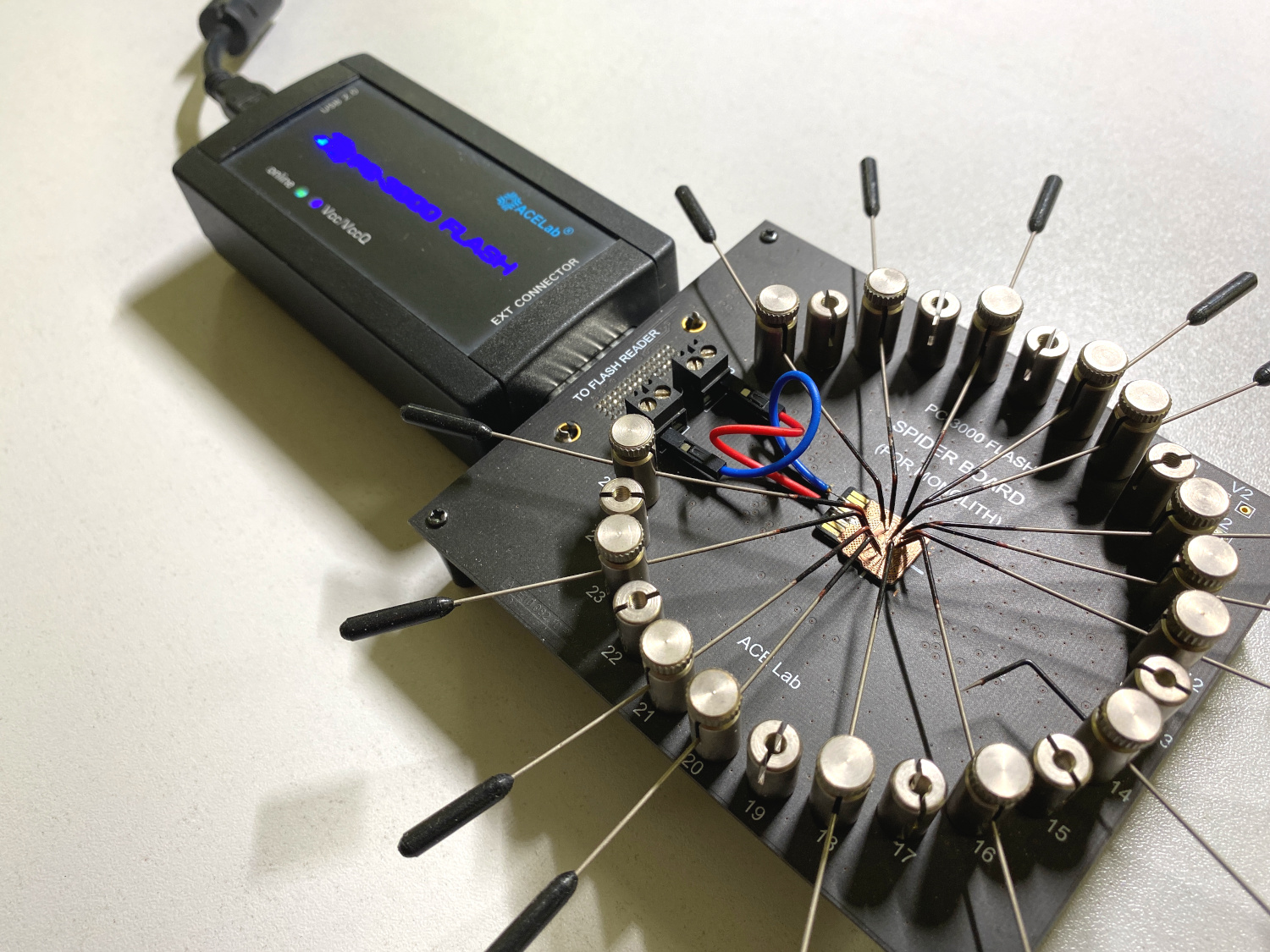 PC-3000 Flash恢复闪迪200GB TF卡